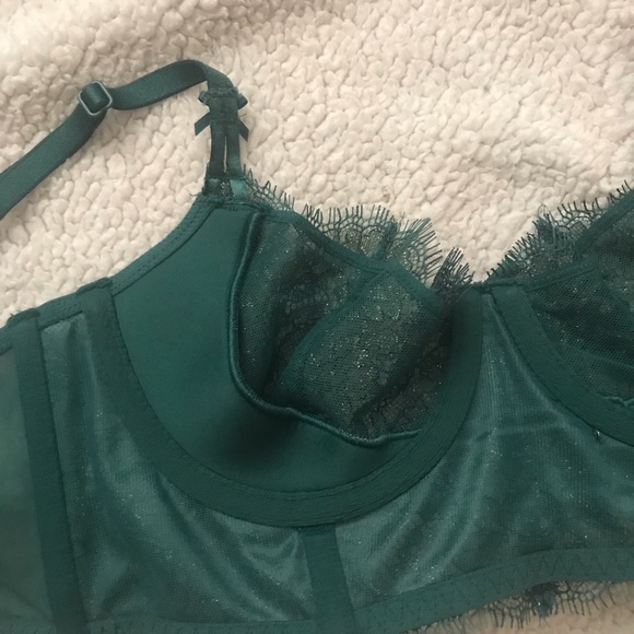Brilliant Green VS Bustier Bra - Picture 3 of 4